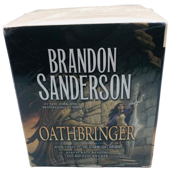 New Sealed Brandon Sanderson Oathbringer on Audiobook Unabridged on 43 CD's - Picture 1 of 3